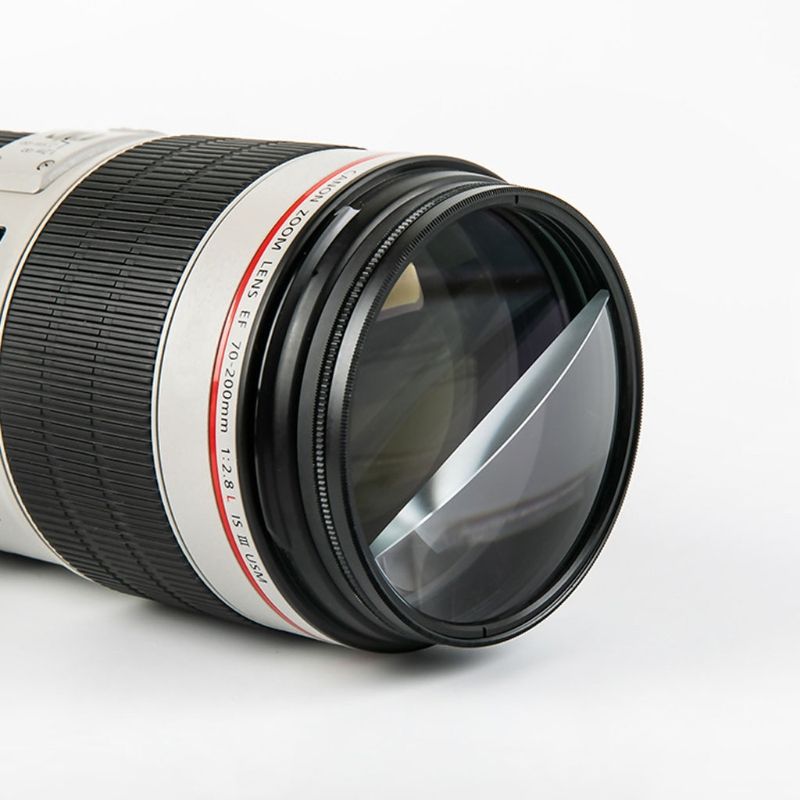 Kaleidoscope Prism Camera GlFilter Variable Number Of Subjects SLR Pography Accessories 77 Mm Professional-Red