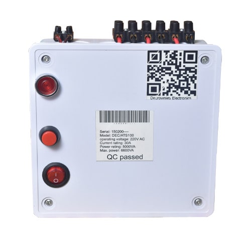 30 Amps Automatic Changeover - DEC/ATS100