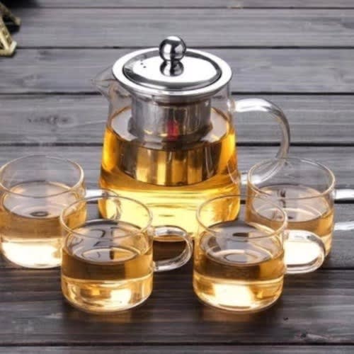 Tea & Coffee Pot Set - 5pcs Set