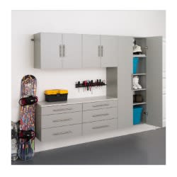 Hangups 90 Storage Cabinet Set H 5-piece Light Gray