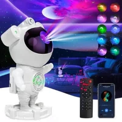 Astronaut Galaxy Starry Decor Romantic Projector Light With Remote Control