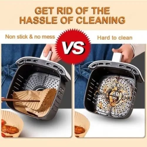 Air Fryer Disposable Paper Liner - 50pcs