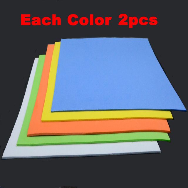 10pcs 3mm Foam Sheets Fly Tying Eva Grasshoppers Craneflies