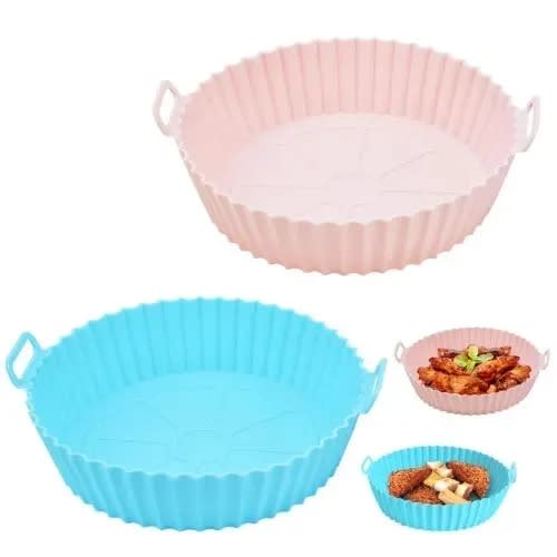 Silicone Air Fryer Liner - Set Of 2