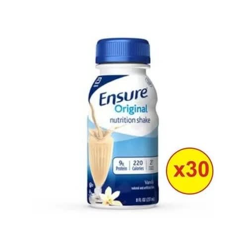 Ensure Original Milk Vanilla - 30 Bottles