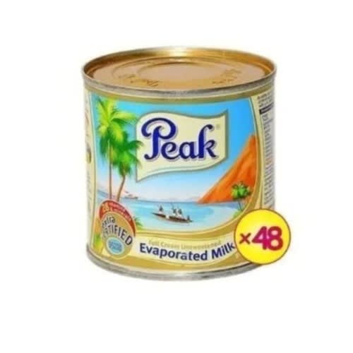Peak Evaporated Milk - 160g X 48