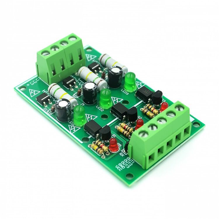 AC 220V 1/3/8 Channel MCU TTL Level 8 Ch Optocoupler Isolation Test Board Isolated Detection Tester PLC Processors Module