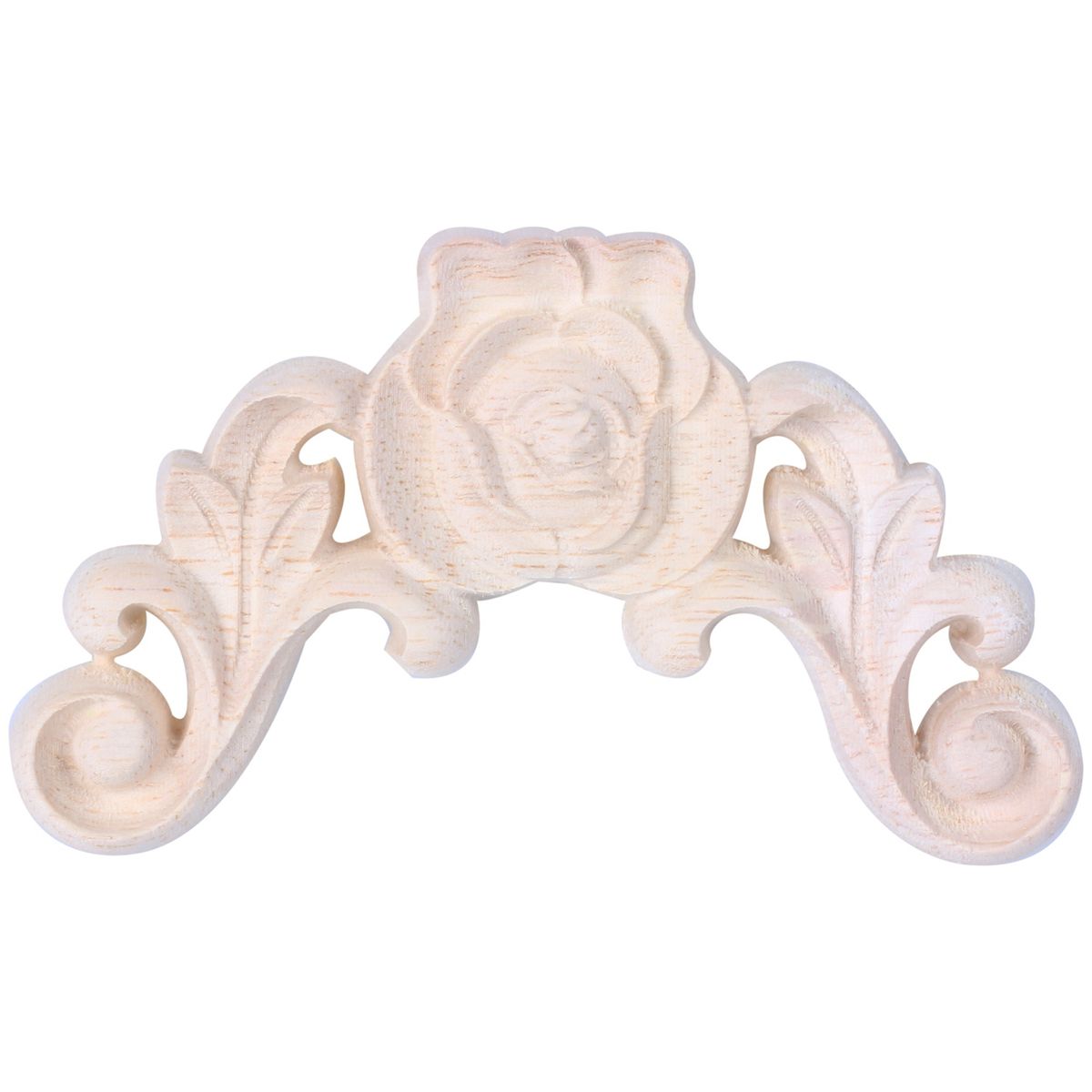 1pcs 8*8cm/3.15inch *3.15inch Rose Floral Wood Door