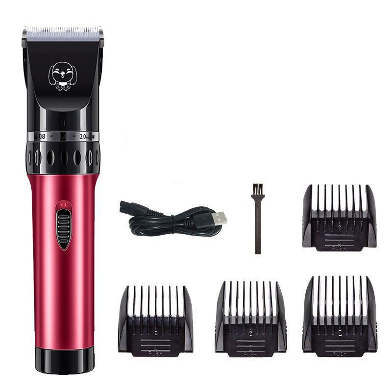 Dog Clippers Cat , Professional Hair Grooming Clippers Detachable Blades Cordless Rechargeable With
