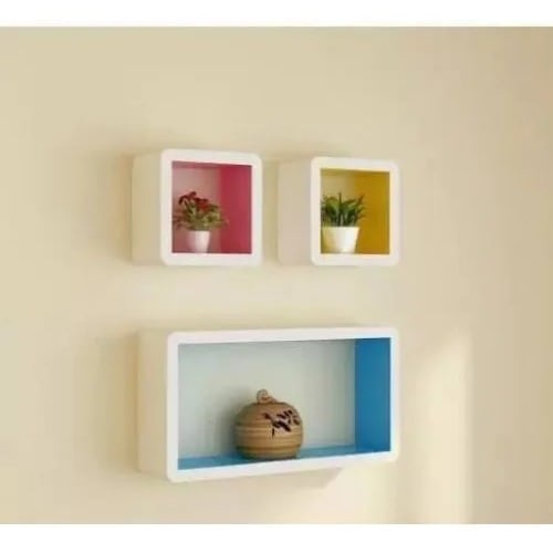 Decorative Rectangle Wall Shape Shelf