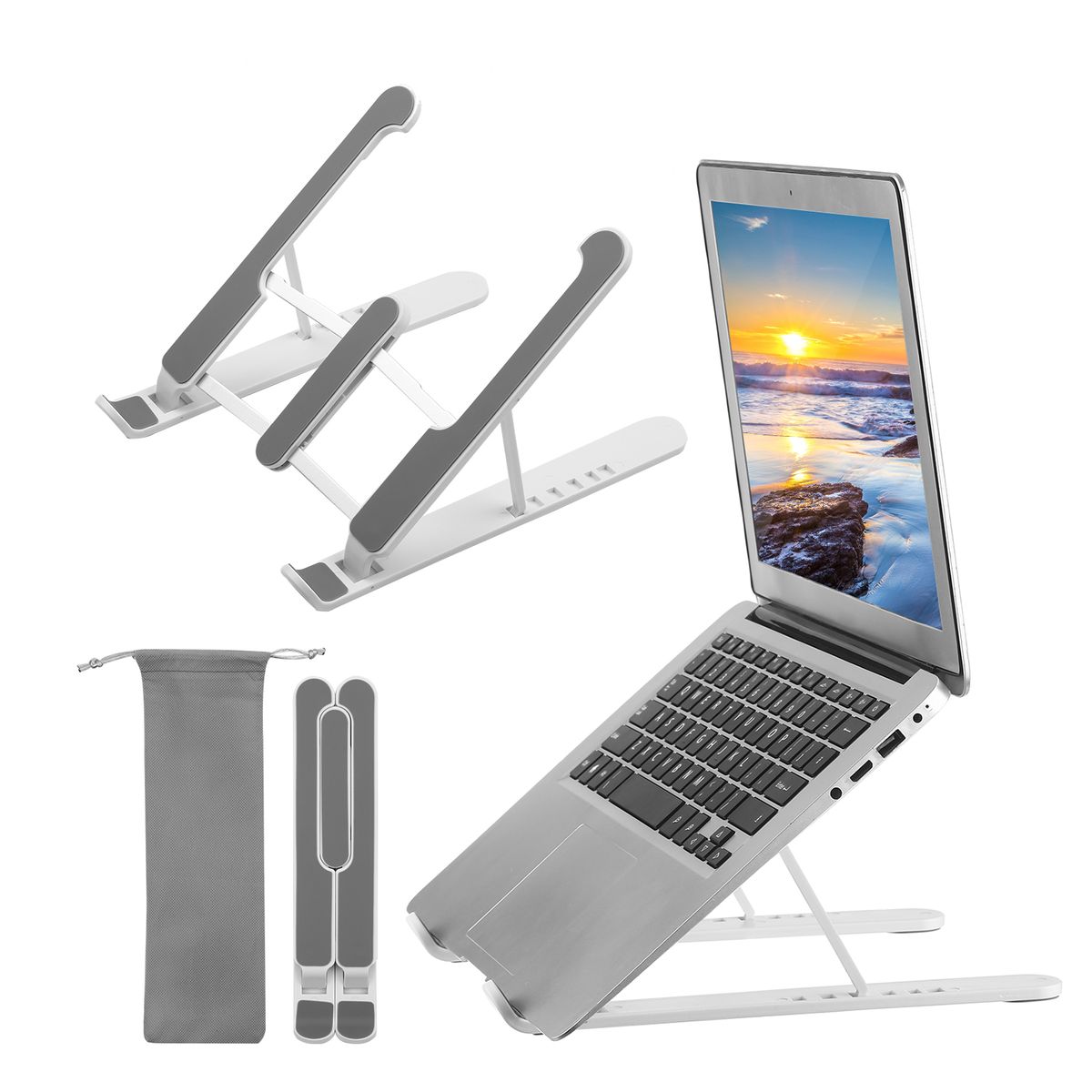 Laptop Stand Adjustable Portable Computer Riser Tablet