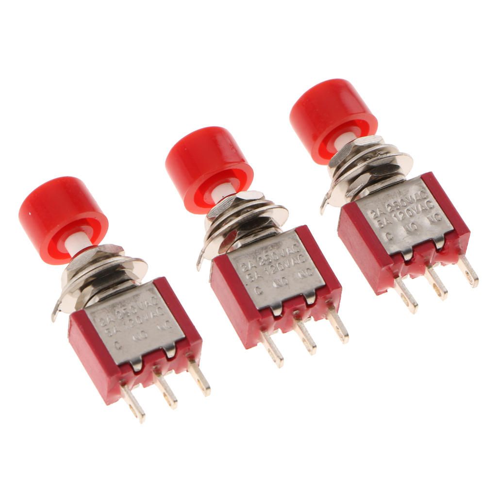 3x Waterproof DS-612 C-NO-NC 2 Position 3 Terminals Toggle Switch 250V