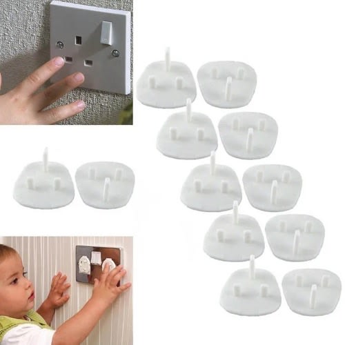 Uk Home Socket Plug Safety Cover - 4 Pieces