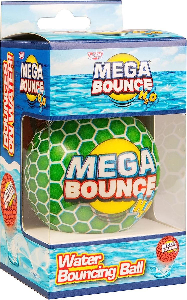 Vision Mega Bounce H2O - Water Bouncing Play Ball Green