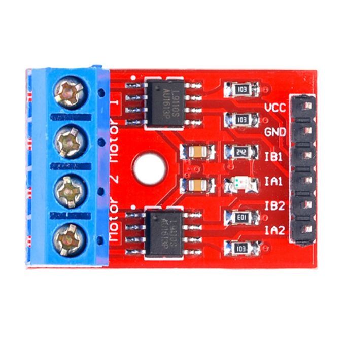 Two-Way Motor Drive Board H-Bridge  Ompatible With L9110 Motor Drive Module-red