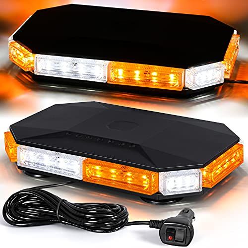 Linkitom Roof Top Mini Emergency Strobe Light Bar 36 High In