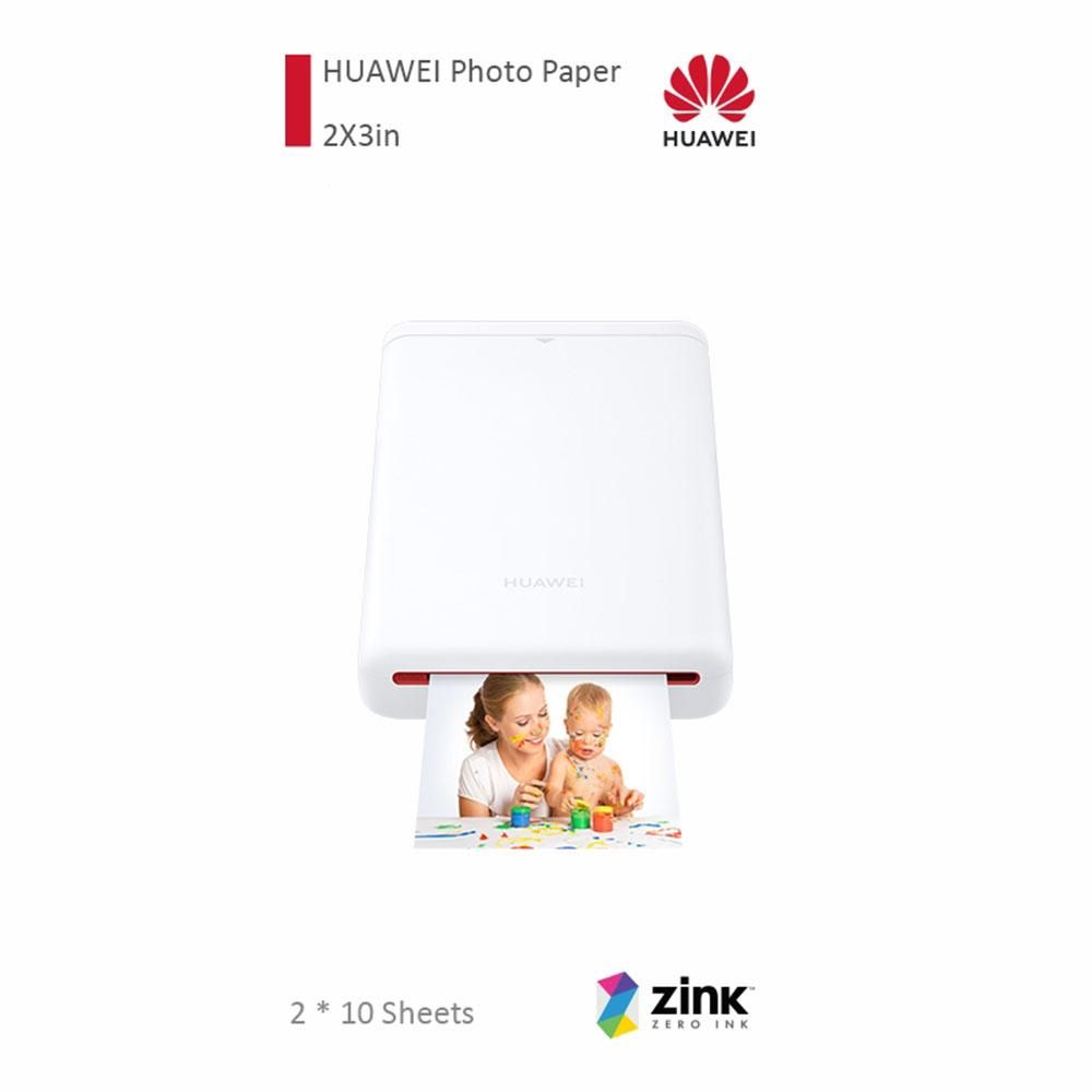 HUAWEI Pasteable Photo Paper 2 * 10 Sheets Photographic Pocket Paper Paste Photo Paper for HUAWEI Photo Printer