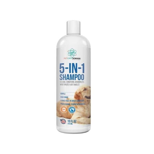 Pet Care Sciences 5-in-1 Dog Shampoos & Conditioners 16oz 473ml