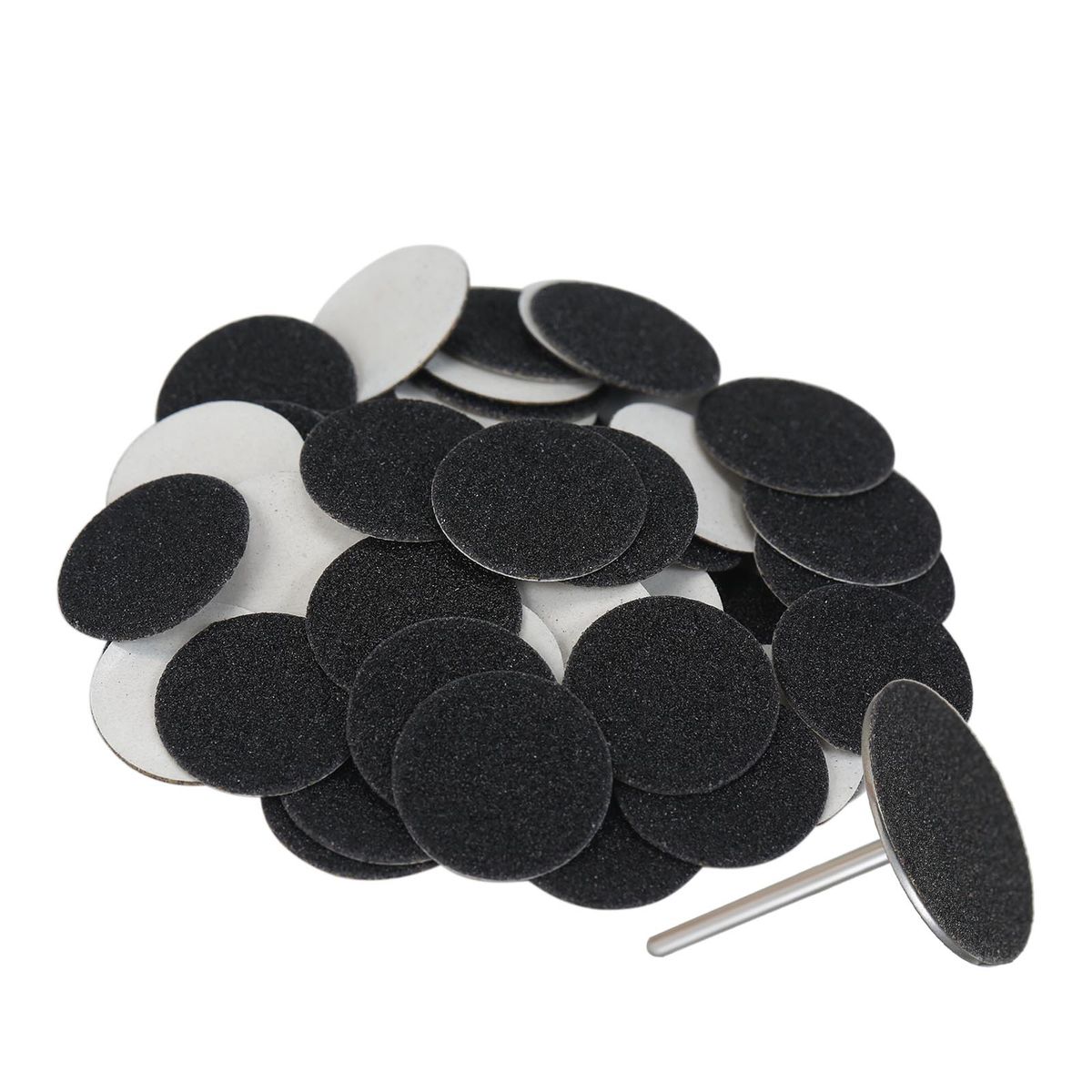 50pcs Replacement Sandpaper Disk For Electric Foot File