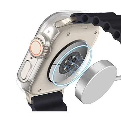 Protective Case With Glass Screen Protector For iWatch Ultra - 49mm