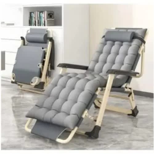 Reclining Folding Chair-black