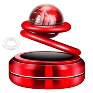 Aromatherapy Rotating Car Air freshener- Red