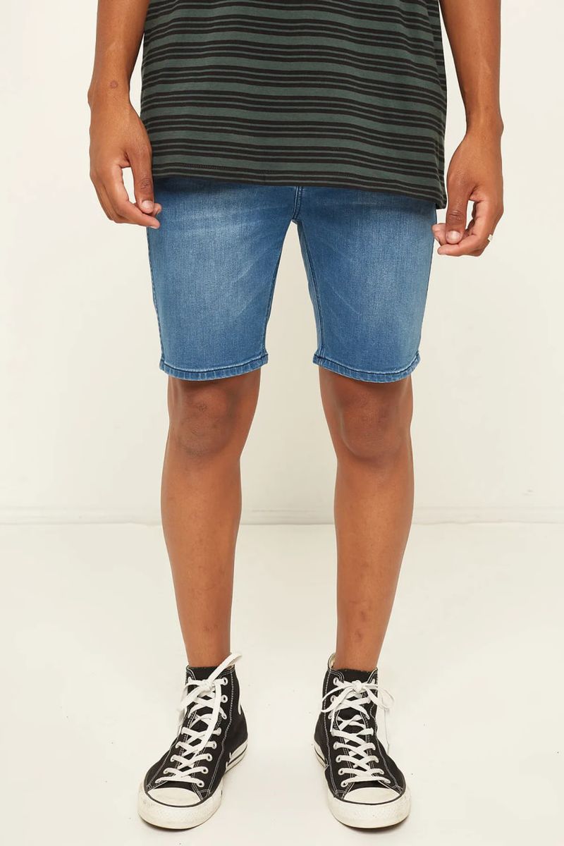 Cigi Shorts- Twist Blue