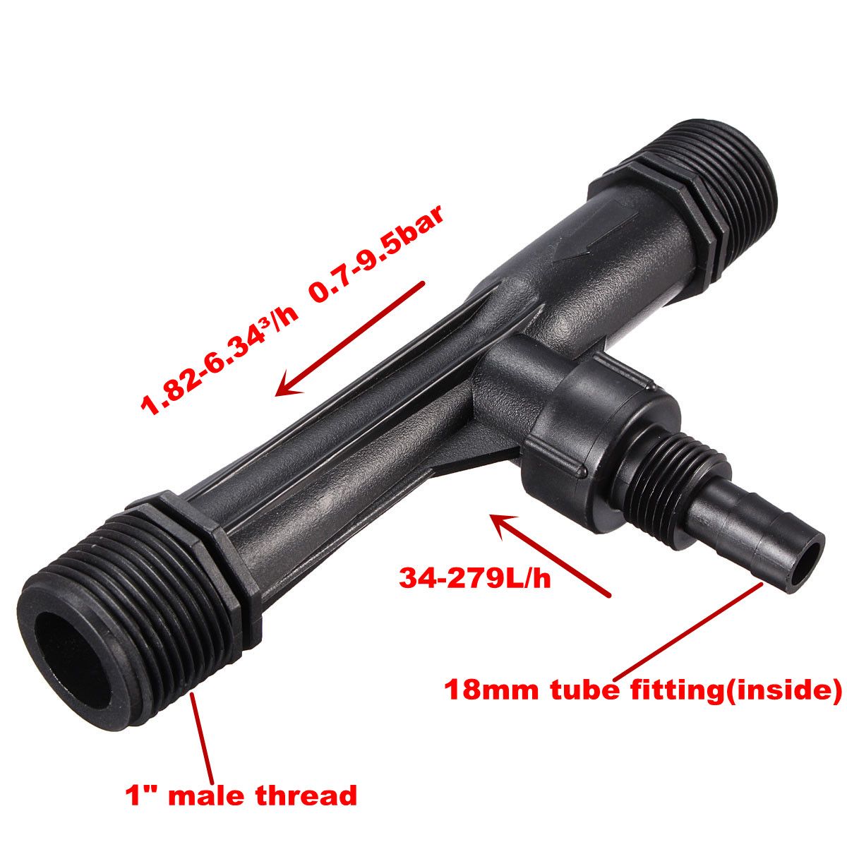 Irrigation Device Flowers Venturi Fertilizer Kit Switch Water Tube