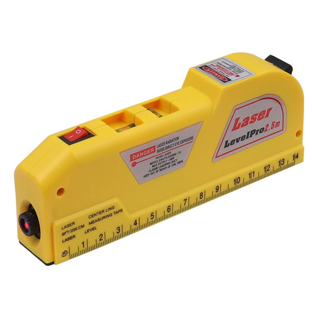 4-In-1 Infrared Laser Level Tape 650nm-680nm Laser