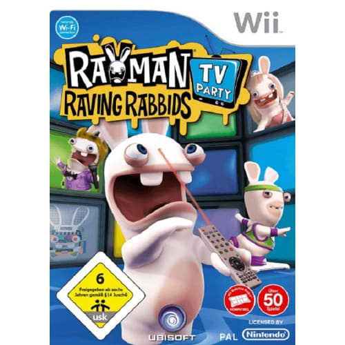 Rayman Raving Rabbids Tv Party Wii