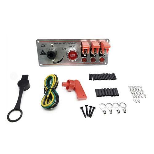 12V Racing Car Ignition Switch Panel Engine Start LED Push