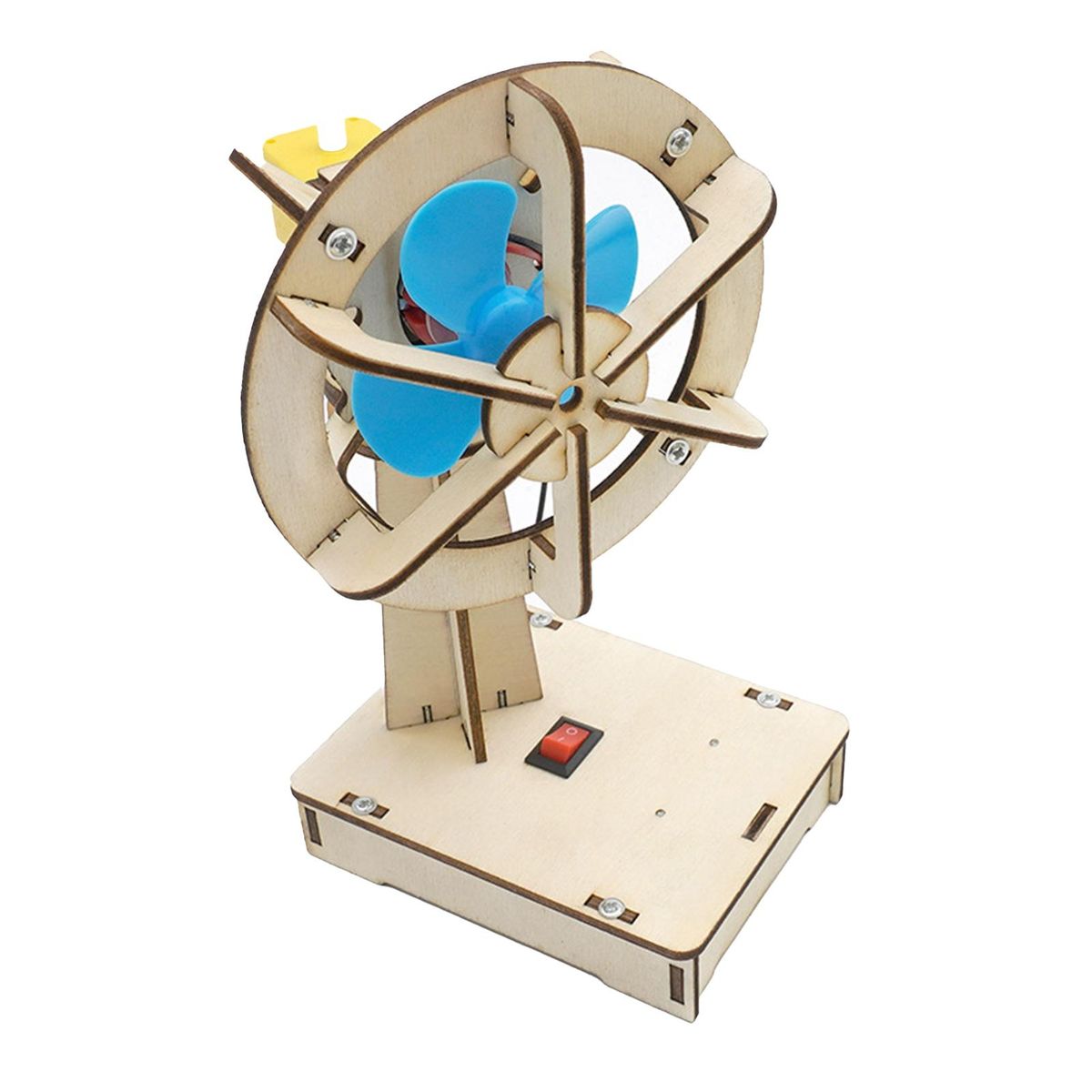 1 Set Physics Toys Electric Fan Kid Physical Toys