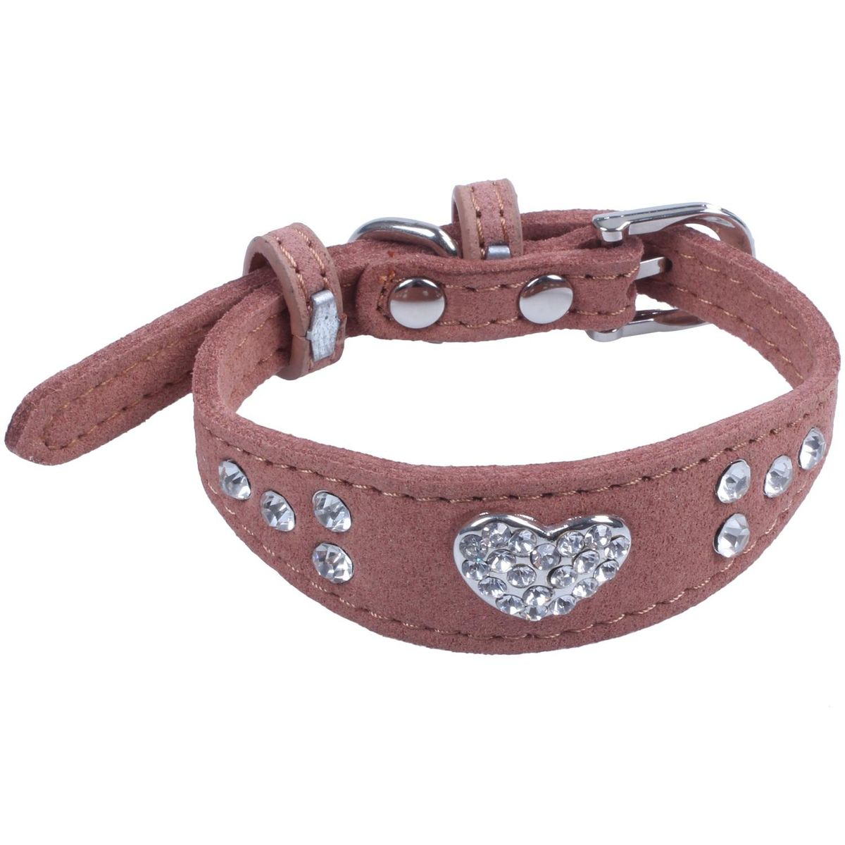 Pet With Rhinestones For Small or Medium XS coffee