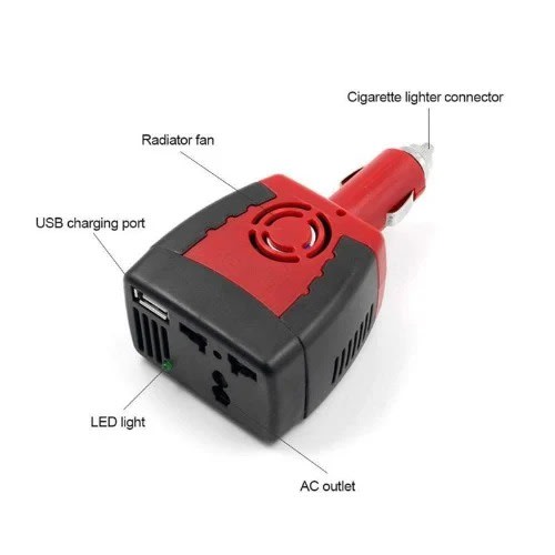 Car Inverter - 150w - Dc 12v To Ac 220v