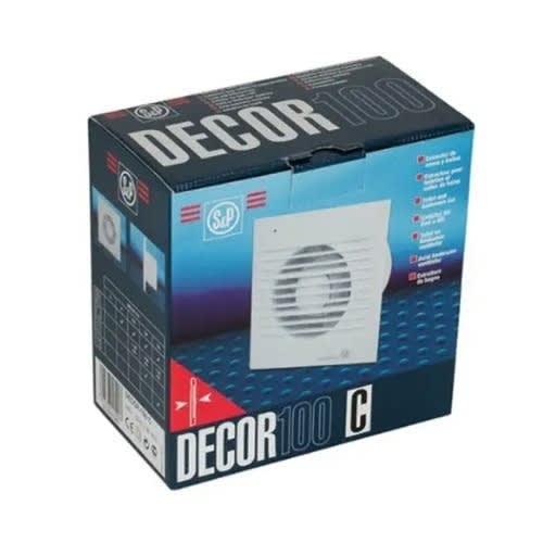 Decor Kraft S&p Ventilation Fan Decor 100 C