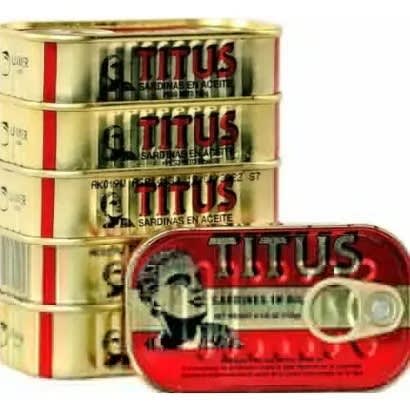Titus Sardines - 125g X 12pcs