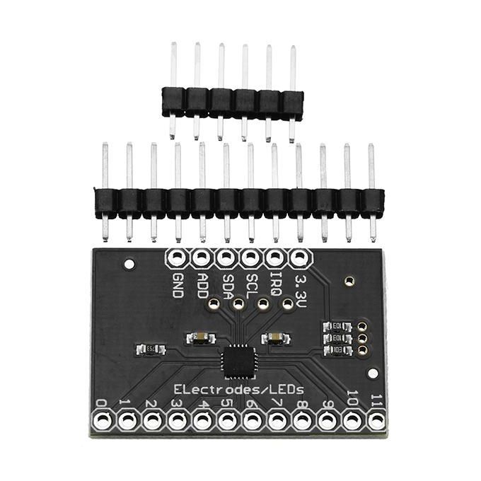 MPR121-Breakout-v12 Proximity Capacitive Touch Sensor Controller Keyboard Development Board