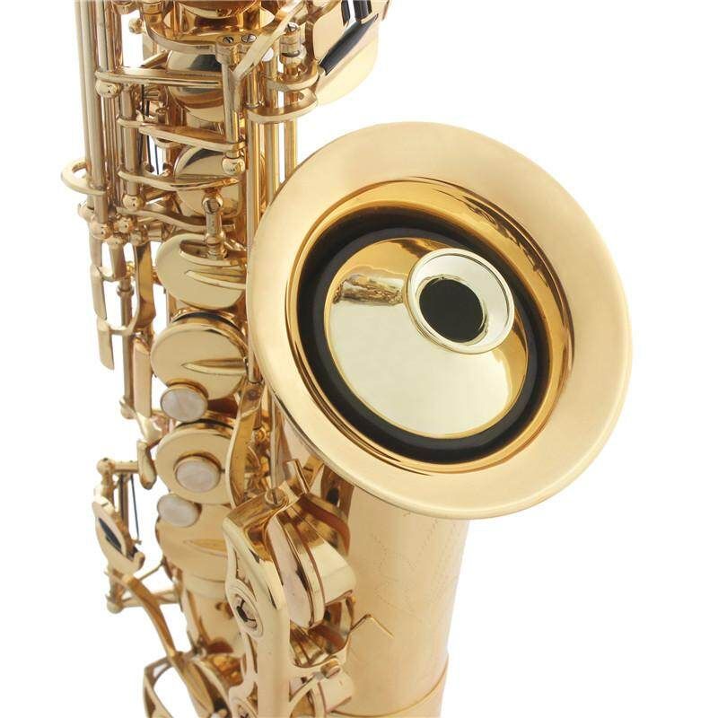 SLADE ABS Mute Muffler Saxophone Alto Sax Saxophone Professional Musical Instrument Parts Accessories Gold (gold)