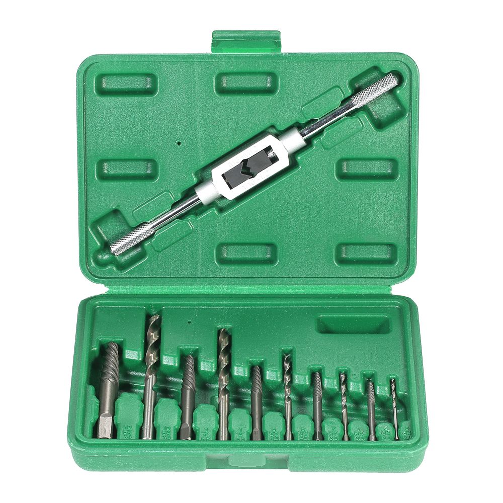 11pcs Thread Metric Machine Hand Screw Adjustable Plug Taps