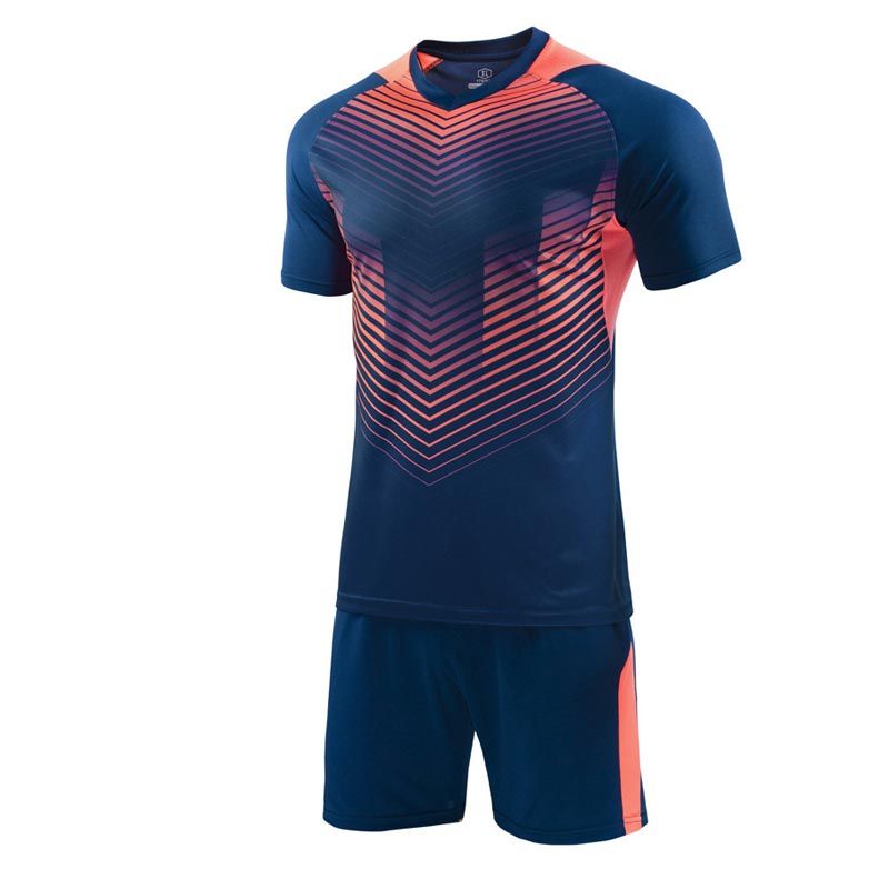Sports Short Sleeve T-shirt Shorts Men Soccer Jersey Set