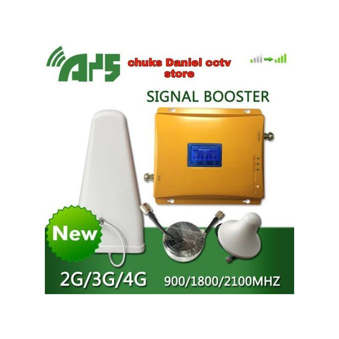A Good 4G/3G / Gsm Network Booster Repeater ( Triband)