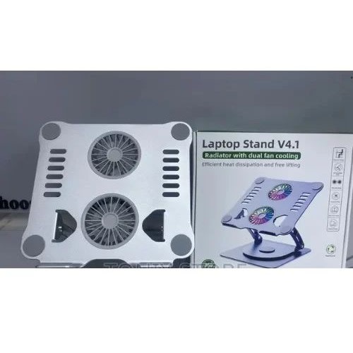 Multifunction Laptop Stand V41 With Electric Dual Fan