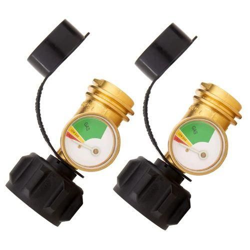2 Pcs RV Propane Tank Gauge Level Indicator Gas