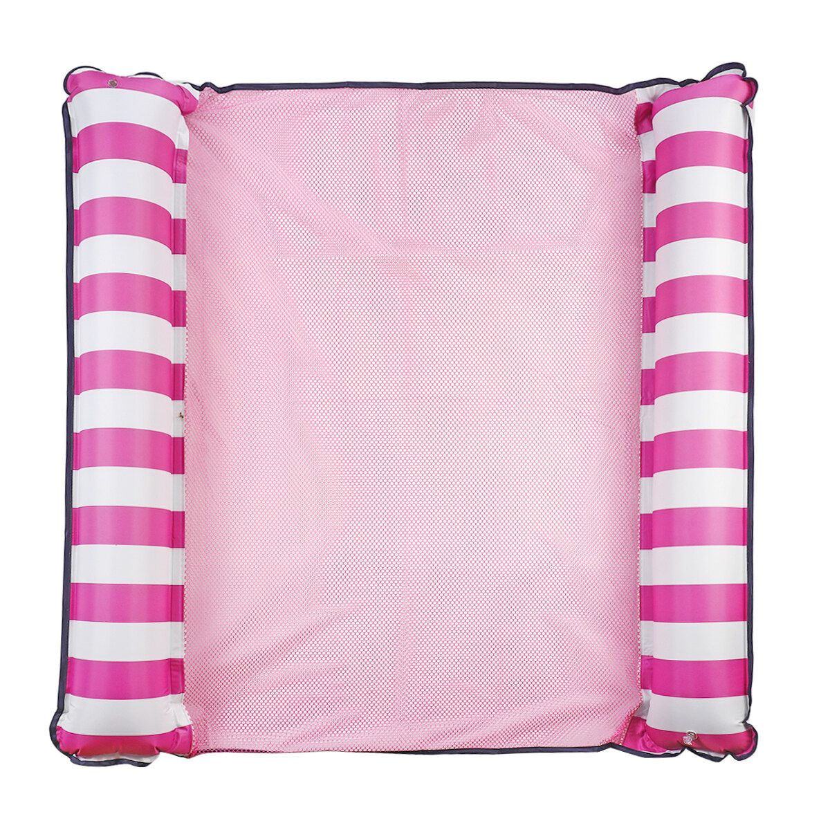 Inflatable Water Hammock Floating Bed Sports Air Mattress Lounge Chair DrifterS Pink-Double