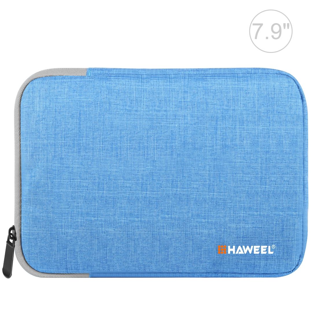 HAWEEL 7.9 Inch Sleeve Case Zipper Briefcase Carrying Bag(Blue)