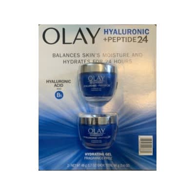 Olay Hyaluronic - Peptide 24 Hydrating Gel 2 In 1 Pack