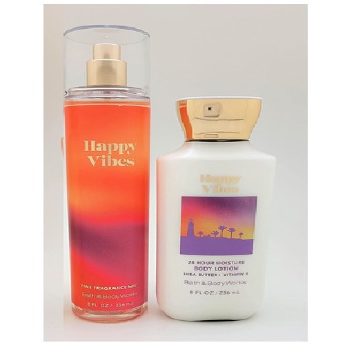 Happy Vibes Signature Collection Lotion & Mist - 8 Fl.oz.  -  Combo