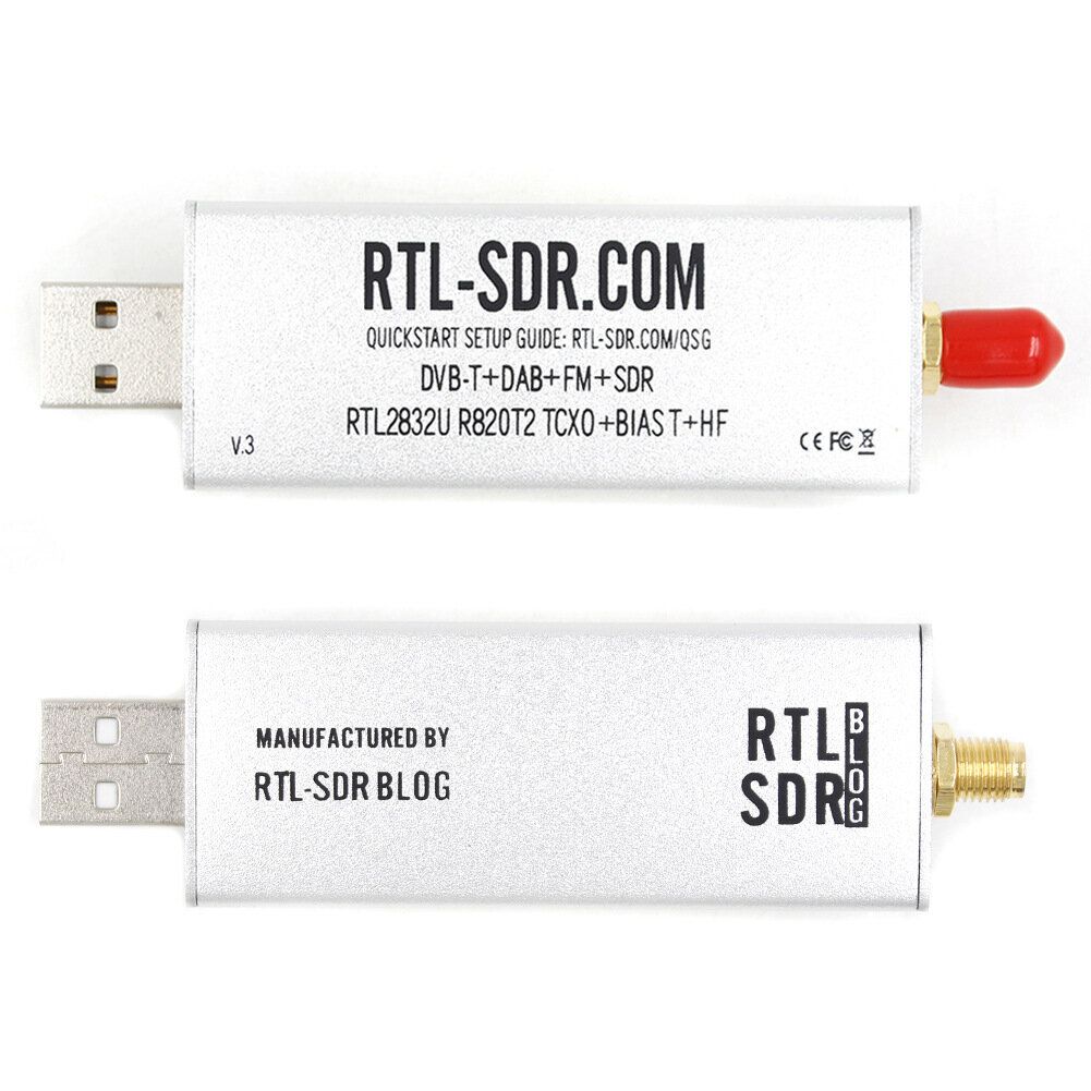 RTL-SDR SDR Receiver RTL Blog V3 R820T2 RTL2832U 1PPM TCXO