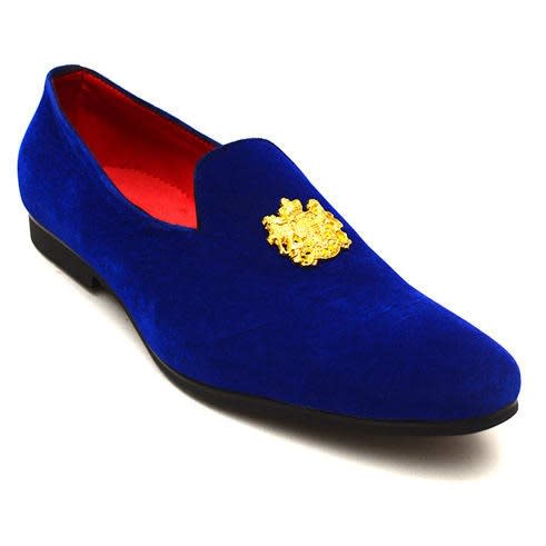 Blue Mens Loafers