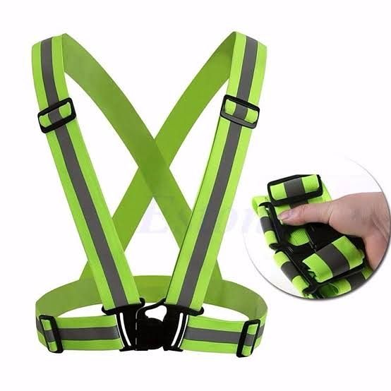 HIGH VISIBILITY SAFETY REFLECTIVE SLEEVE BELT, SAFETY VEST